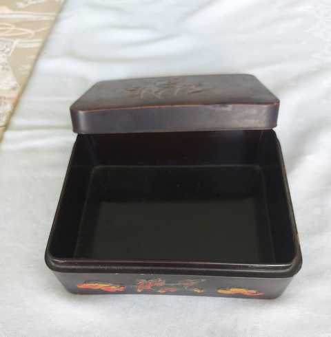 古玩雜項漆盒真品鑒賞圖
