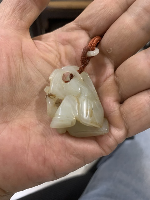 古玩玉器和田玉童子真品鑒賞圖