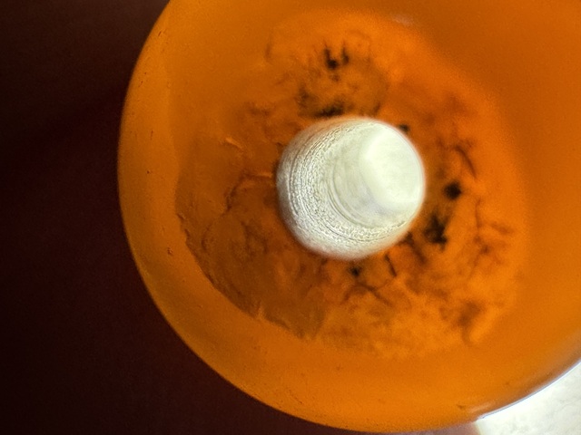 古玩玉器遼平頭瑪瑙珠真品鑒賞圖