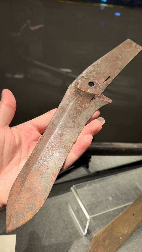 古玩銅器銅戈真品鑒賞圖