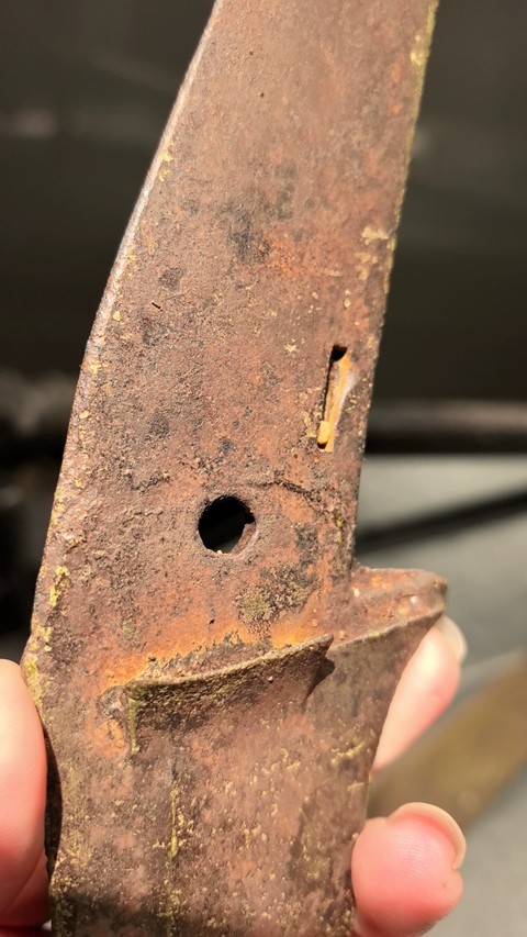 古玩銅器銅戈真品鑒賞圖