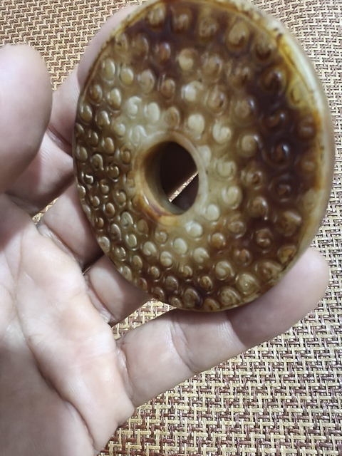 古玩玉器仿古玉璧真品鑒賞圖