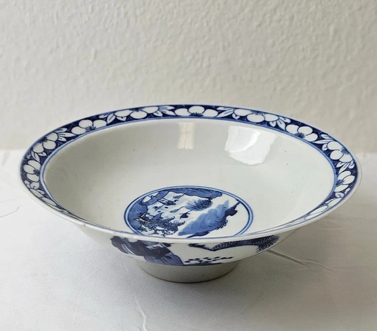 古玩陶瓷青花碗（需補圖）真品鑒賞圖
