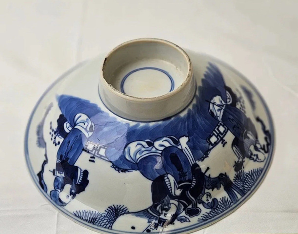 古玩陶瓷青花碗（需補圖）真品鑒賞圖