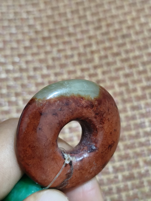 古玩玉器玉環真品鑒賞圖
