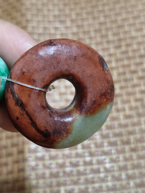 古玩玉器玉環真品鑒賞圖