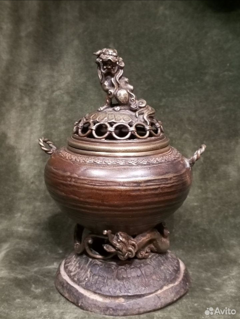 古玩銅器銅爐真品鑒賞圖