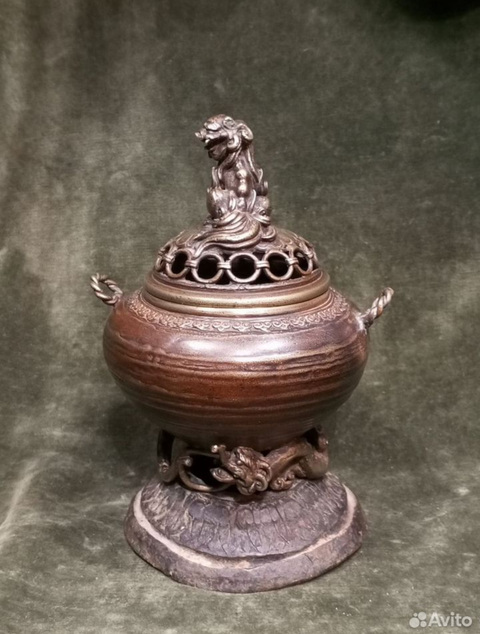 古玩銅器銅爐真品鑒賞圖