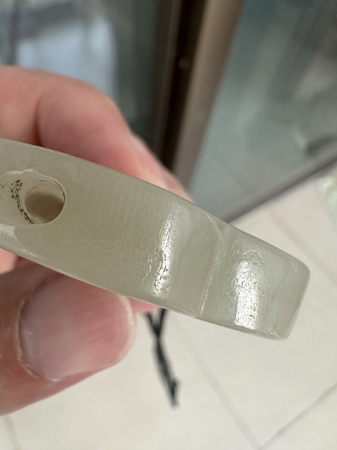 古玩玉器和田玉香囊掛件真品鑒賞圖