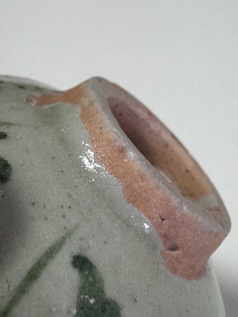古玩陶瓷花卉紋青花杯真品鑒賞圖