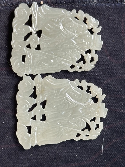 古玩玉器花片真品鑒賞圖