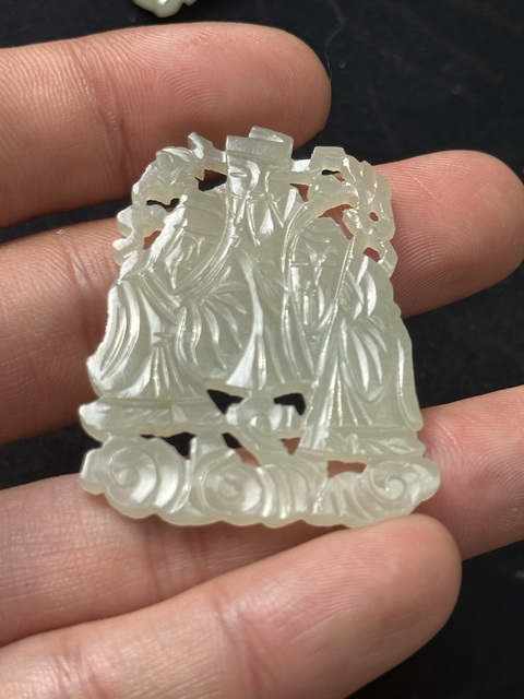 古玩玉器花片真品鑒賞圖
