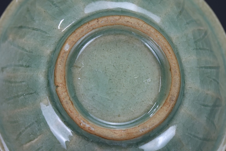 古玩陶瓷龍泉青瓷雙魚洗真品鑒賞圖