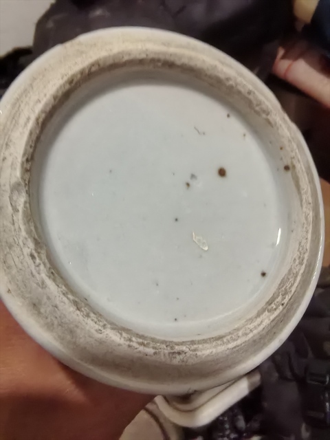 古玩陶瓷清雍正 青花嬰戲瓶真品鑒賞圖
