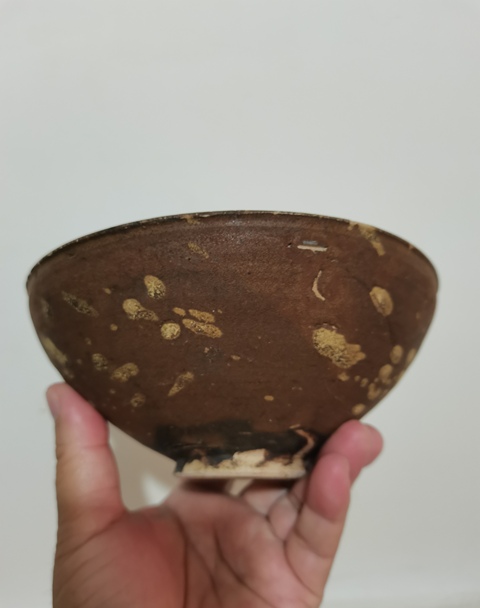古玩陶瓷吉州窯窯變釉茶碗拍賣,當前價格0元