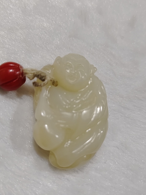 古玩玉器和田玉雕“童子”真品鑒賞圖
