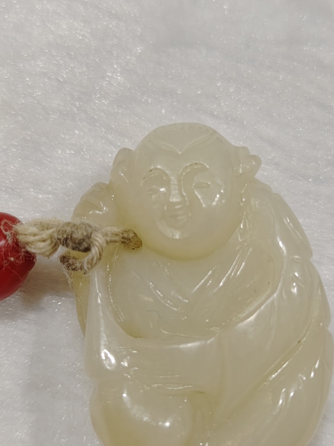 古玩玉器和田玉雕“童子”真品鑒賞圖