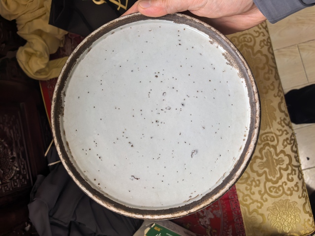 古玩陶瓷花卉紋青花將軍罐真品鑒賞圖