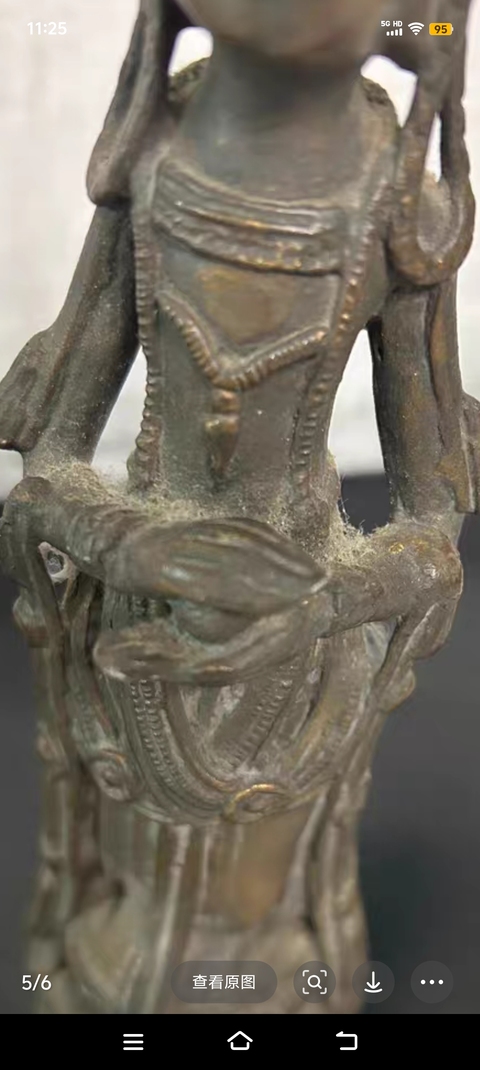 古玩銅器造像真品鑒賞圖