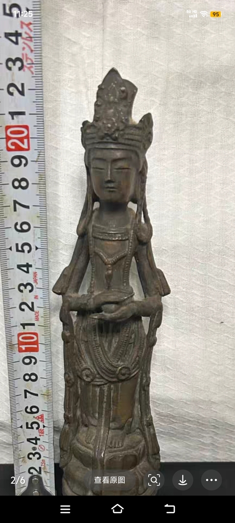 古玩銅器造像真品鑒賞圖