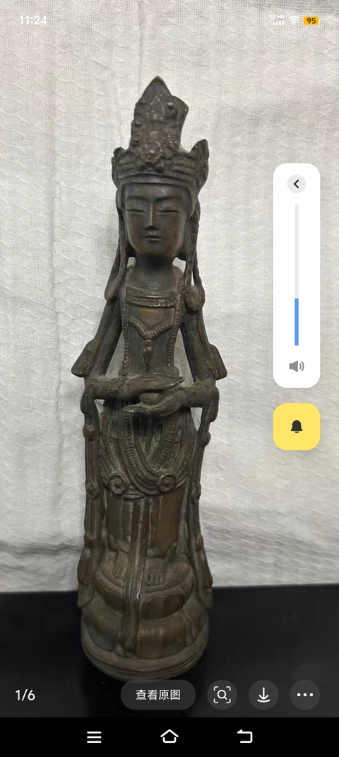 古玩銅器造像真品鑒賞圖