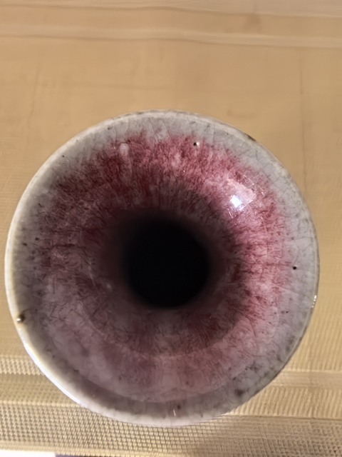 古玩陶瓷豇豆紅釉玉壺春瓶拍賣，當前價格5880元
