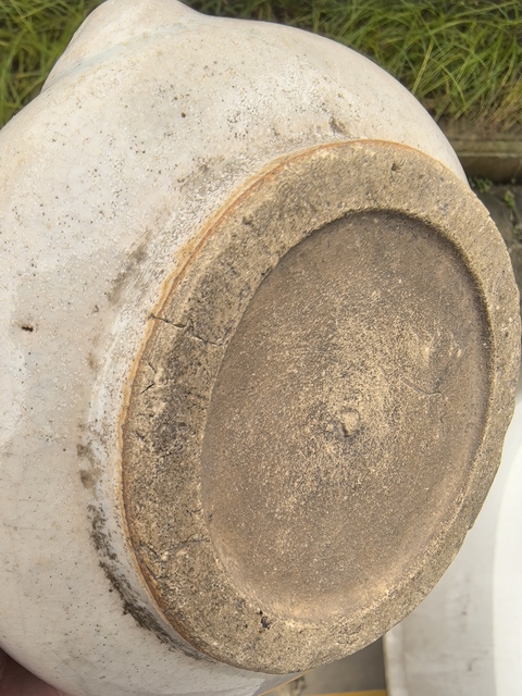古玩陶瓷哥釉獅耳爐真品鑒賞圖