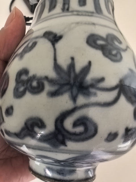 古玩陶瓷青花罐真品鑒賞圖