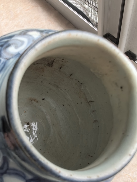 古玩陶瓷青花罐真品鑒賞圖