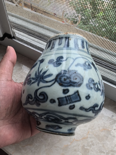 古玩陶瓷青花罐真品鑒賞圖