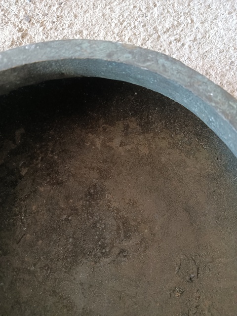 古玩銅器銅獅耳爐真品鑒賞圖