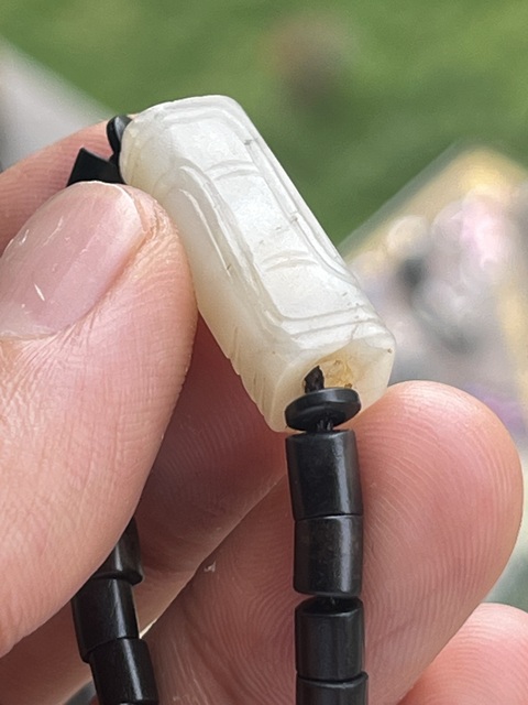 古玩玉器仿古玉勒子真品鑒賞圖