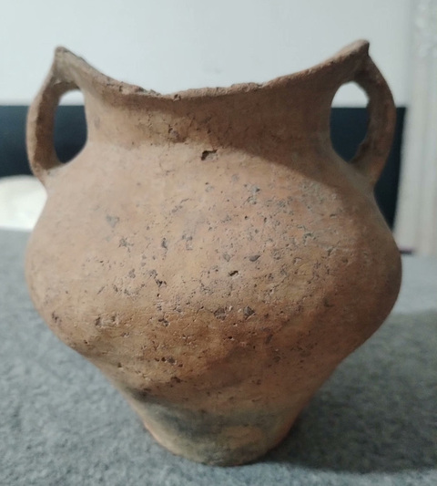 古玩陶瓷寺洼文化陶罐拍賣，當前價格336元