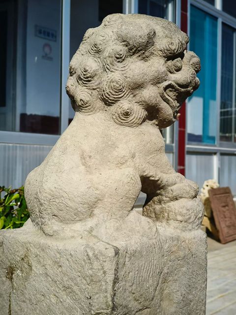 古玩雜項拴馬樁真品鑒賞圖