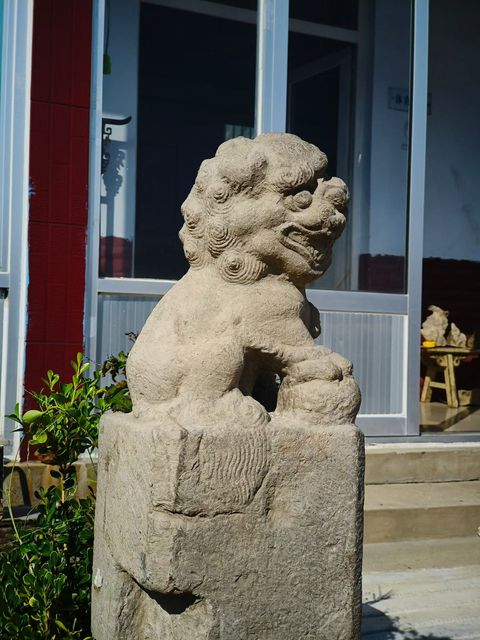 古玩雜項拴馬樁真品鑒賞圖