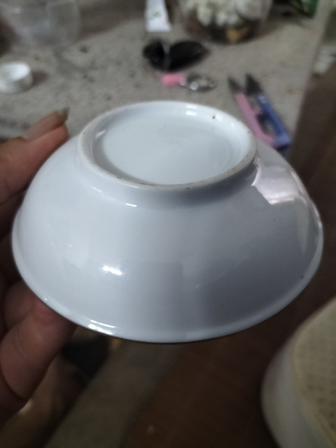 古玩陶瓷花鳥紋廣彩盤真品鑒賞圖
