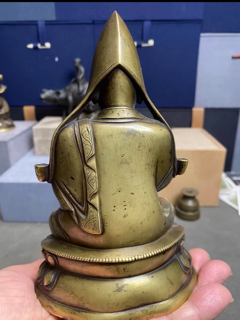 古玩銅器造像真品鑒賞圖