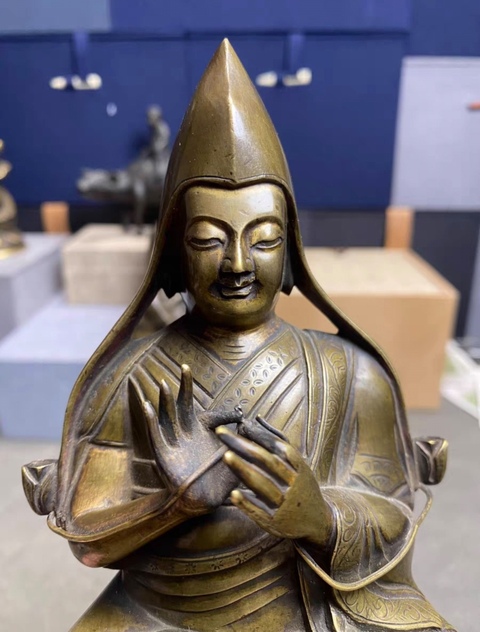 古玩銅器造像真品鑒賞圖