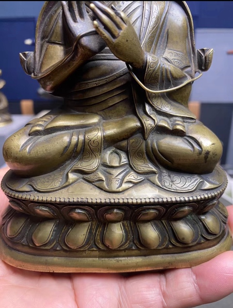 古玩銅器造像真品鑒賞圖