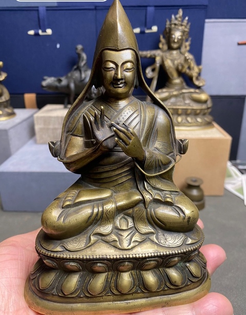 古玩銅器造像真品鑒賞圖