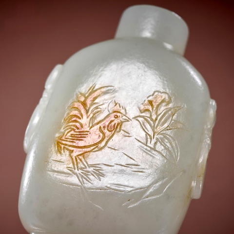 古玩玉器鼻煙壺真品鑒賞圖