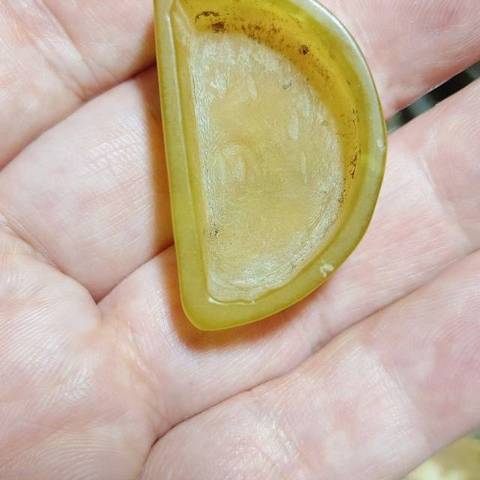 古玩玉器岫玉雕“素紋盒”真品鑒賞圖