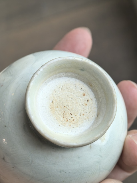 古玩陶瓷影青杯真品鑒賞圖