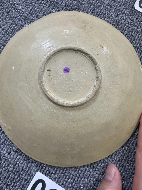 古玩陶瓷印花盤真品鑒賞圖