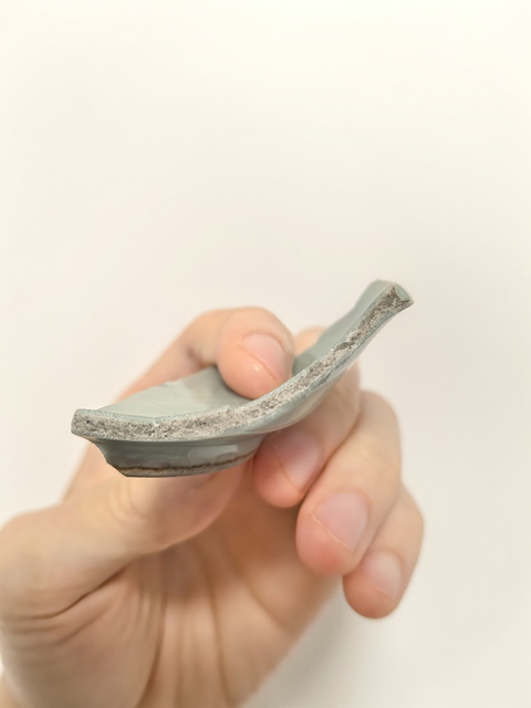 古玩陶瓷龍泉仿官標本真品鑒賞圖