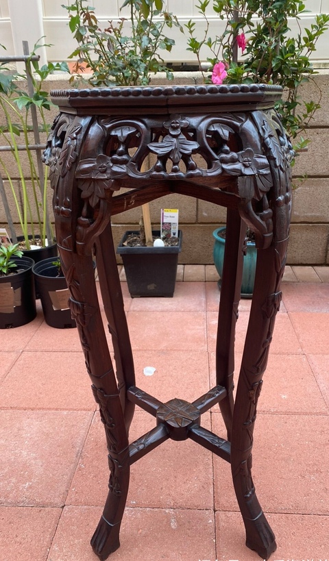 古玩雜項花幾真品鑒賞圖