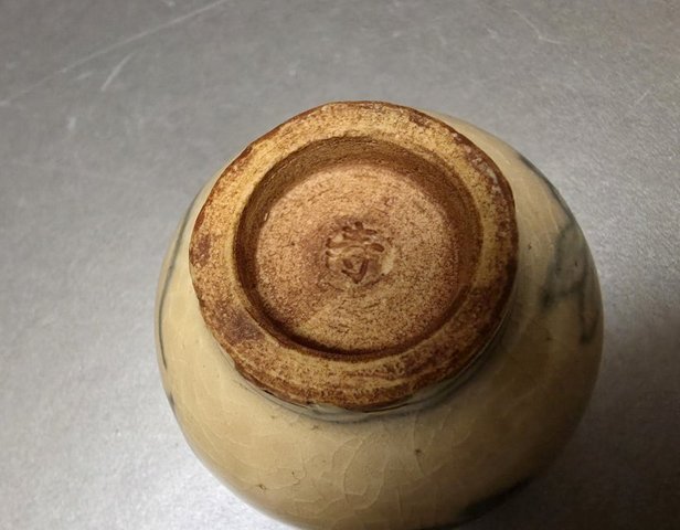 古玩陶瓷壽字款青花杯真品鑒賞圖