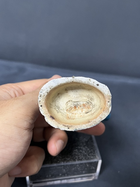 古玩陶瓷民國孔雀藍釉彌勒佛拍賣，當前價格1200元