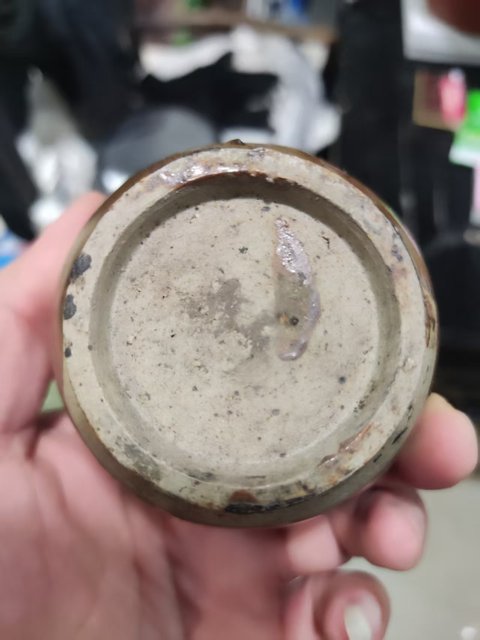 古玩陶瓷紫金釉雙系罐真品鑒賞圖