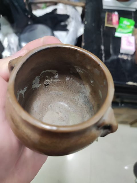 古玩陶瓷紫金釉雙系罐真品鑒賞圖